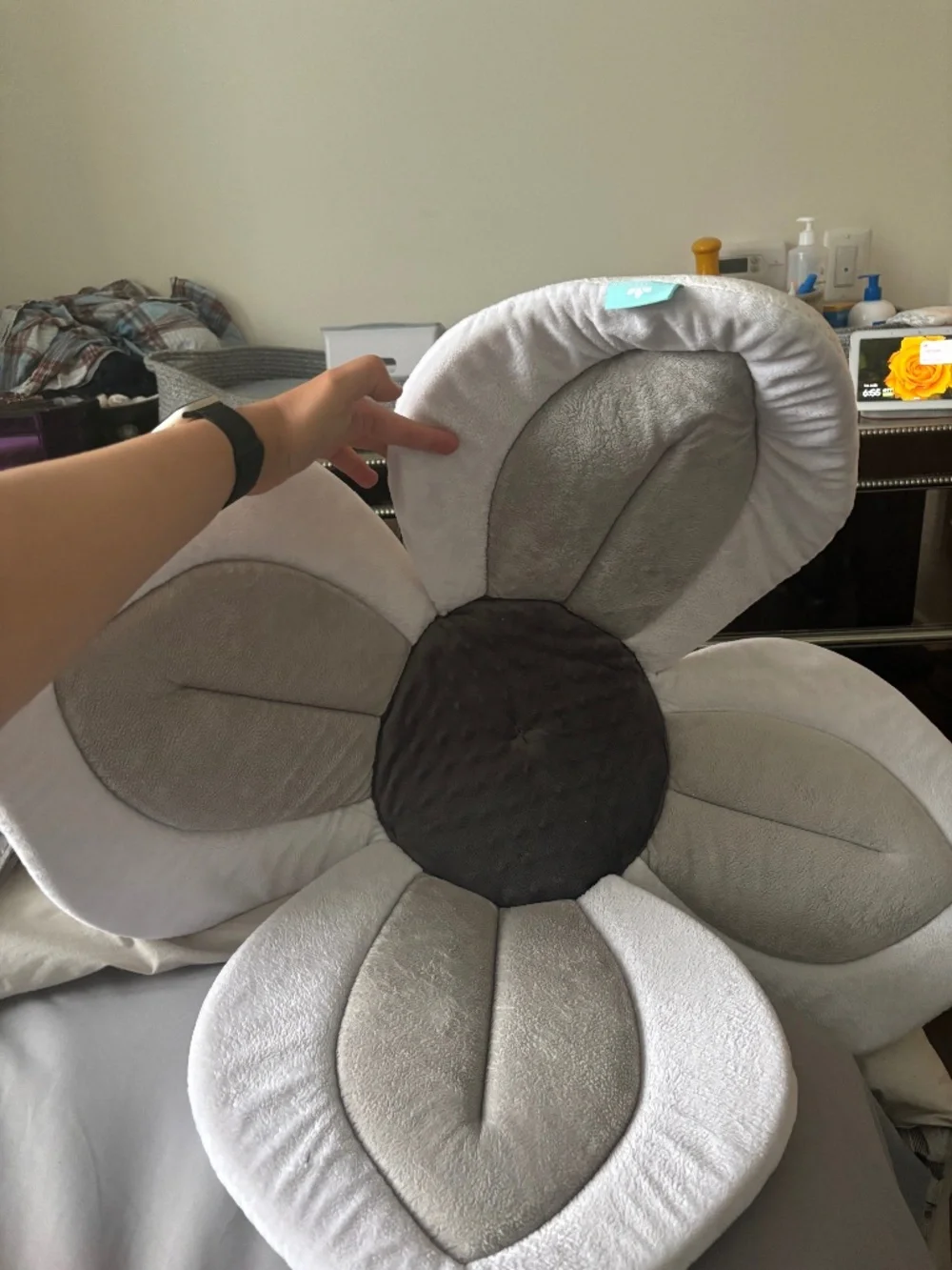 Plush Baby Bath Flower